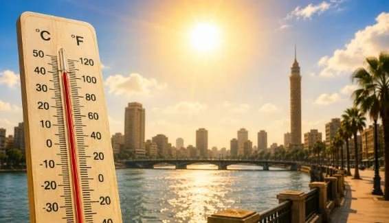 شديد الحرارة نهارا توقعات حالة الطقس في مصر غدا الاثنين 29 يونيو 2026