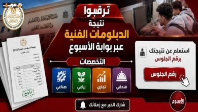 نتيجة الدبلومات الفنية 2026 رابط رسمي للاستعلام فور إعلانها عبر موقع الدراسة والتعليم الفني