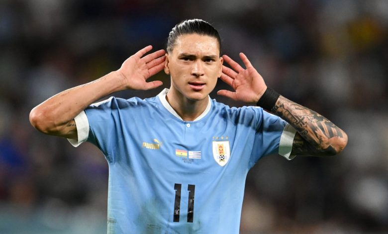 نونيز يقود أوروجواي لمواجهة قوية أمام الأخضر في كأس العالم