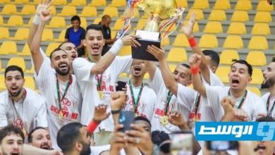 الاتحاد يسيطر على كرة القدم داخل الصالات ويتوج بثنائية الدوري والكأس
