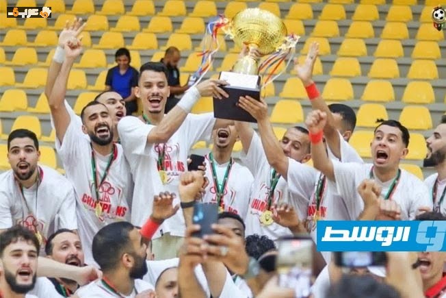 الاتحاد يسيطر على كرة القدم داخل الصالات ويتوج بثنائية الدوري والكأس