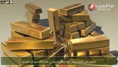 الذهب في مصر يحقق أول صعود أسبوعي بعد 7 أسابيع من التراجع