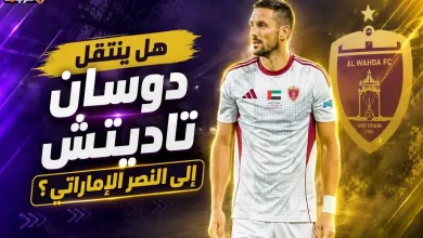 النصر الإماراتي يقترب من صفقة مفاجئة مع النجم الصربي دوسان تاديتش