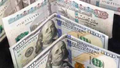 انخفاض كبير في سعر الدولار مقابل الجنيه بالبنوك الحكومية وهبوطه 8 قروش