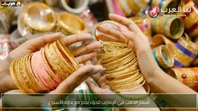 تحركات حذرة لأسعار الذهب في الإمارات مع انطلاق الأسبوع