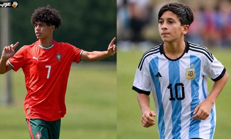 هل يشهد مونديال 2030 صراعًا جديدًا بين نجلي ميسي ورونالدو؟
