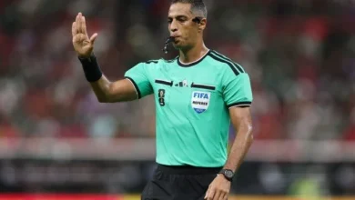 أمين عمر يقود تحكيم مباراة الزمالك والاتحاد السكندري في افتتاح الدوري المصري