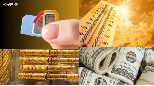 استقرار الذهب والطقس والدولار واكتشف حقيقة زيادة 35% في أسعار المحمول والإنترنت