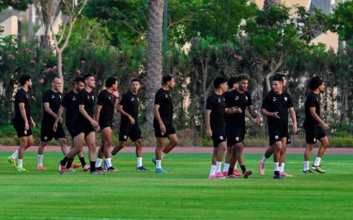 الزمالك يخفف الحمل البدني استعدادًا لمواجهة البلاستيك الودية