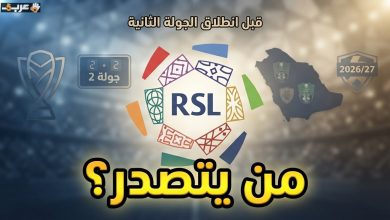 ترتيب الدوري السعودي قبل انطلاق الجولة الثانية يثير الحماس