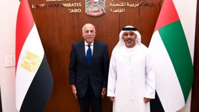 حسين لبيب يعبر عن تقديره للسفير الإماراتي عقب زيارة وفد الزمالك لمقر السفارة