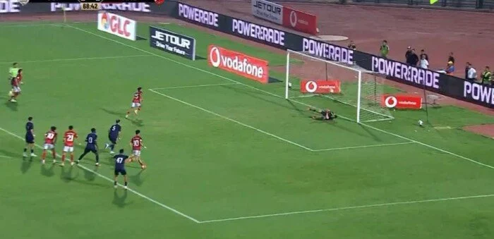 زيزو يعادل النتيجة للأهلي ضد الشرقية إنبي في الدوري المصري فيديو