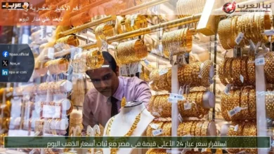 لماذا استقر سعر عيار 24 الأعلى قيمة في مصر وسط ثبات أسعار الذهب اليوم؟