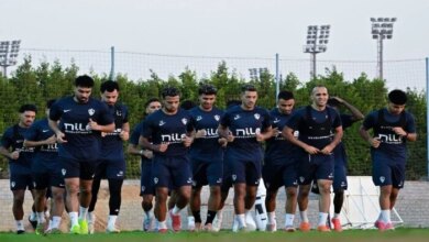 الزمالك ينهي تحضيراته لمواجهة أبو قير للأسمدة في الدوري المصري