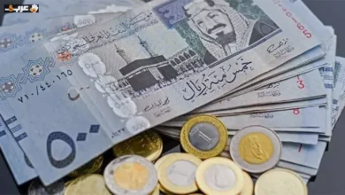 انخفاض غير متوقع للريال السعودي مقابل الجنيه في 5 بنوك اليوم
