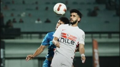 حسام أشرف يتوج بجائزة أفضل لاعب في لقاء الزمالك ضد السويس بتروجت