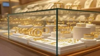 سعر ذهب عيار 21 اليوم السبت 9 مايو 2026 بعد تراجع الصاغة والمصنعية الجديدة