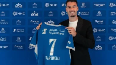 مارتينيلي يتحدى الهلال ويعد بالمنافسة القوية على كل بطولة