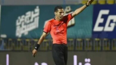 محمود ناجي يقود تحكيم مباراة الزمالك وأبو قير للأسمدة في الجولة الرابعة من الدوري