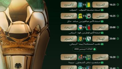 مواعيد مباريات دور الـ16 لكأس خادم الحرمين الشريفين 2027 تكشف تفاصيل مثيرة