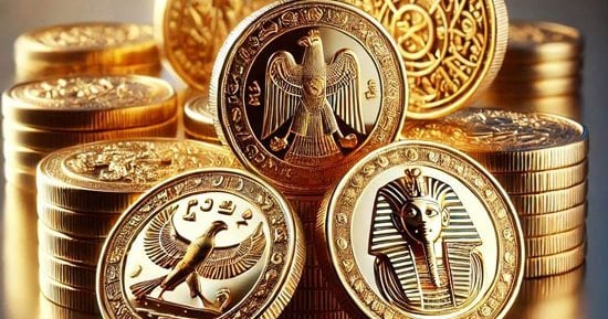 الجنيه الذهب يرتفع في مصر اليوم إلى 50 ألف جنيه