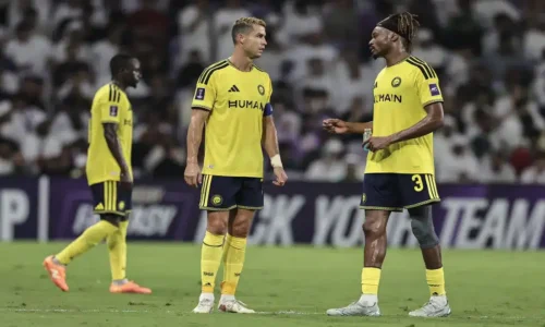 النصر يواصل تحطيم الأرقام في مباراة الدرعية التاريخية