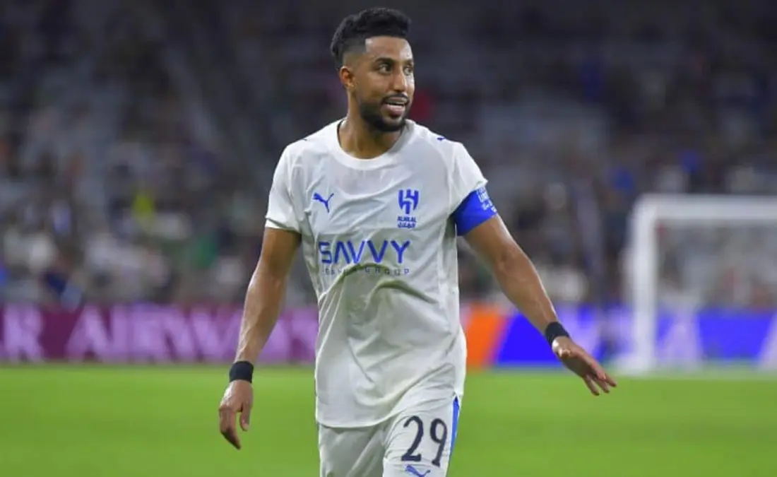 غياب سالم الدوسري يثير التساؤلات قبل لقاء الهلال والسد في الأبطال
